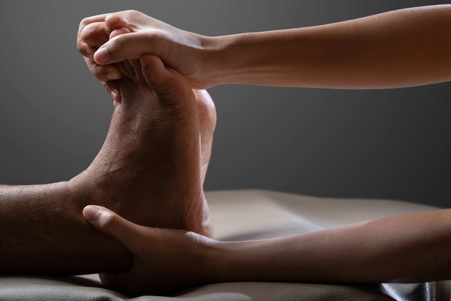 Thai massage,foot massage for health